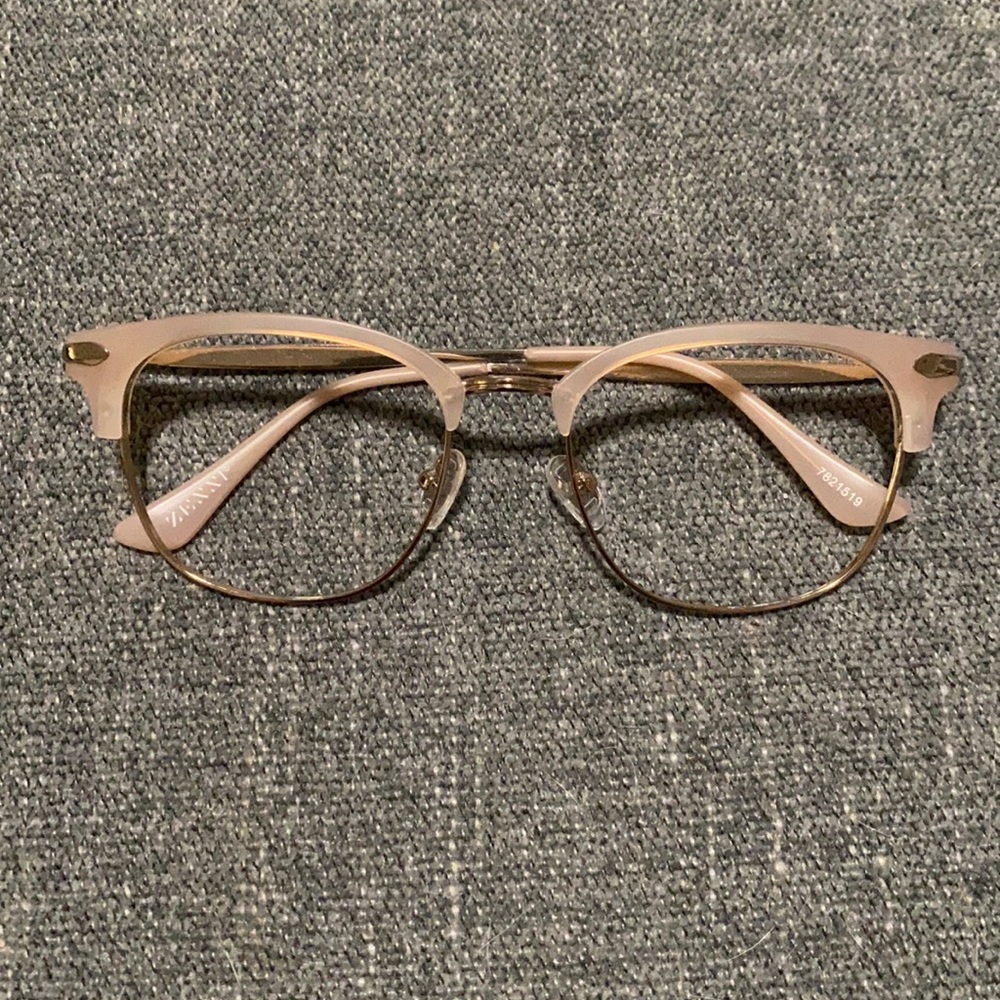 Pink and gold frames